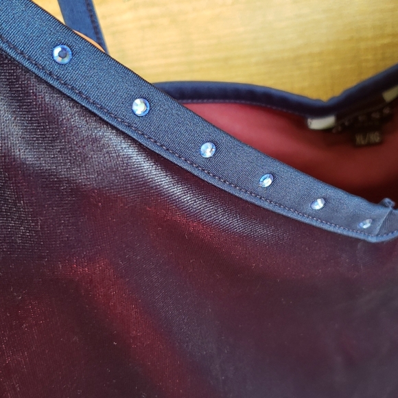 Guess, Vintage 1990ies velvet top - Picture 3 of 4